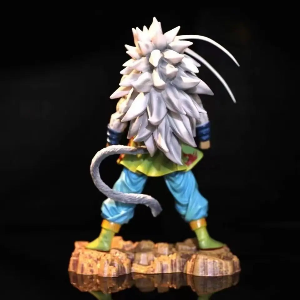 Anime Dragon Ball Figure Ultra Instinct Son Goku Saiyan 5 Pvc Sculpture Doll Decoration Model Collection Gifts