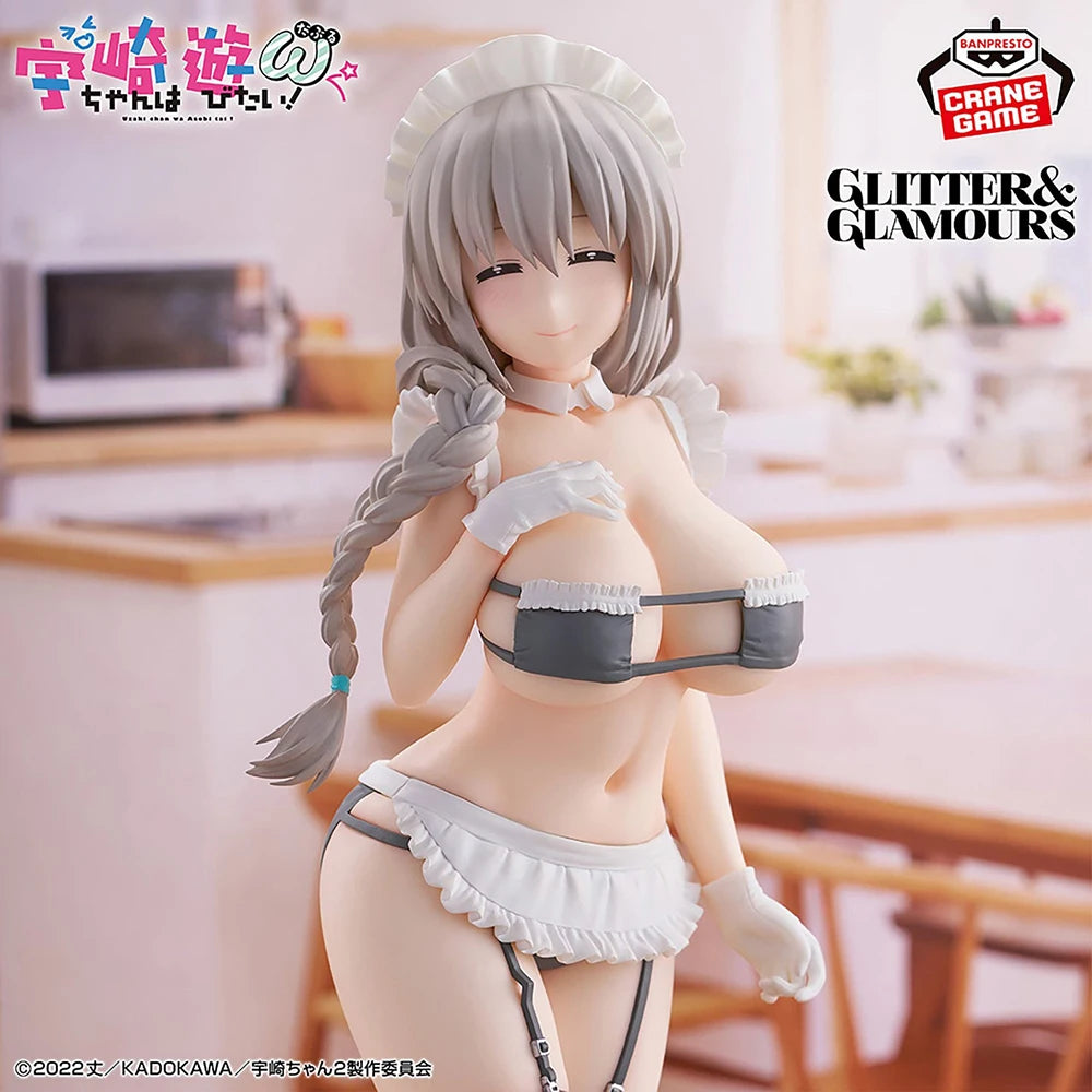 Auf Lager Original Bandai Banpresto Glitter &amp; Glamours Uzaki-Chan will abhängen! Uzaki Tsuki Animation Kawaii Milf Figuren