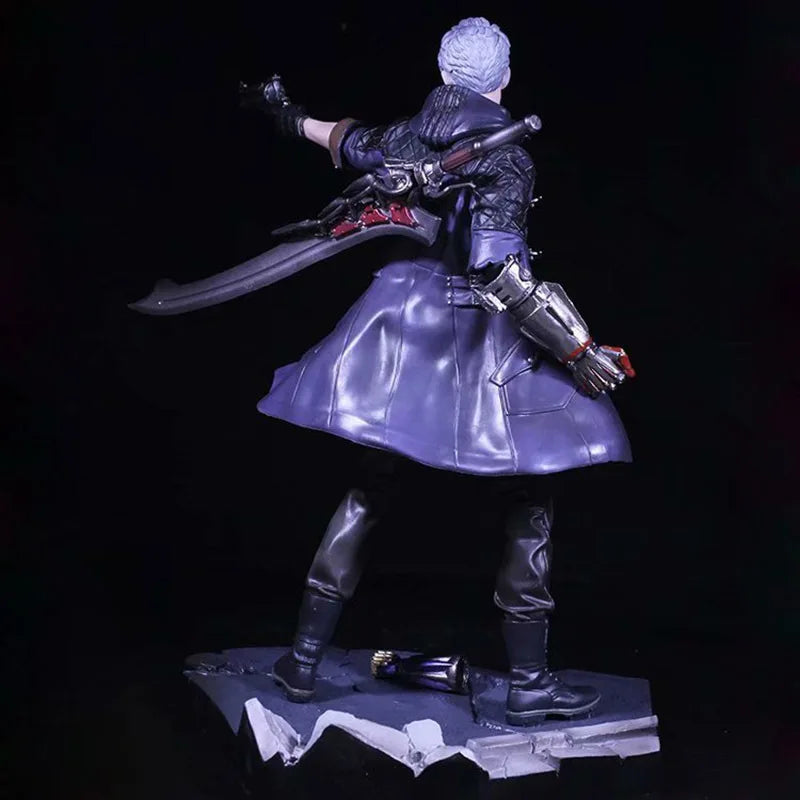 Da Mo Wan New Game Male Character Action Figure, Battle Version Collectible Model Statue, Desktop Decoration Gift For Game Fans