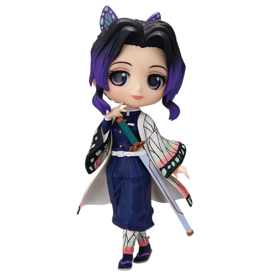 Kawaii Anime Demon Slayer Figure Nezuko Tanjirou Zenitsu Inosuke Kyoujurou GiyuuQposket PVC Model Toys children Gift