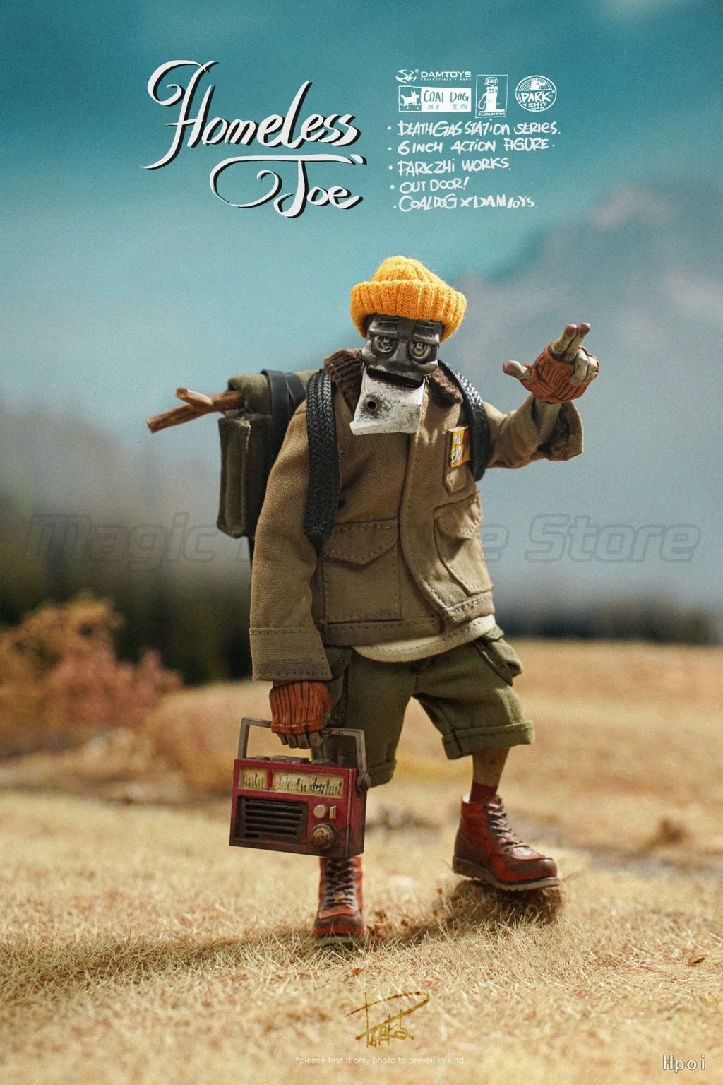 【MT】Original CoalDog DAMTOYS PES027 Desperate Gas Station Joe Who Doesn’t Want To Go Home 1/12 Action Figure Model Collection