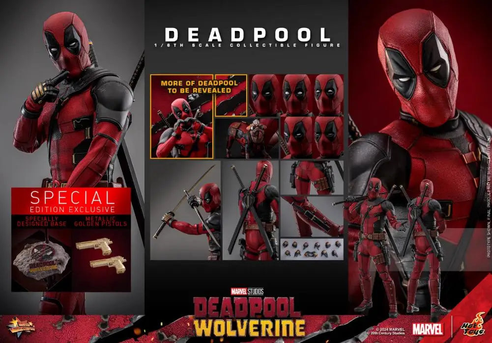 HT HotToys MMS746 1/6 Scale Collectible Figure Deadpool Wolverine Ryan Reynolds Full Set 12Inch Men Soldier Action Figure Model