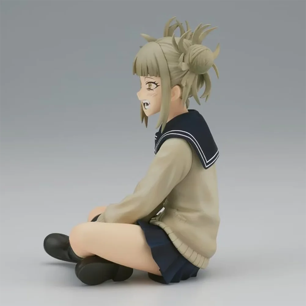 MHA Anime figure Uraraka Ochako Toga Himiko sitting action figures Uraraka Ochako Toga Himiko  PVC Model Toy  Collection Gift
