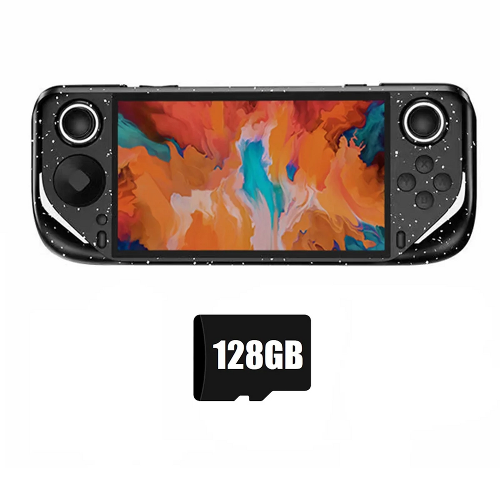 T35C E6Plus Handheld-Spielkonsole 128G + 20000 Spiel 5 Zoll tragbare Videospielkonsole Unterstützung Connect TV Arcade-Spielkonsole B