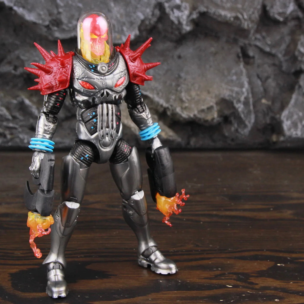 Marvel Legends Cosmic Ghost Rider 6" Action Figure Fire Whip Without Motorbike From Vehicle Set Riders Series Toys