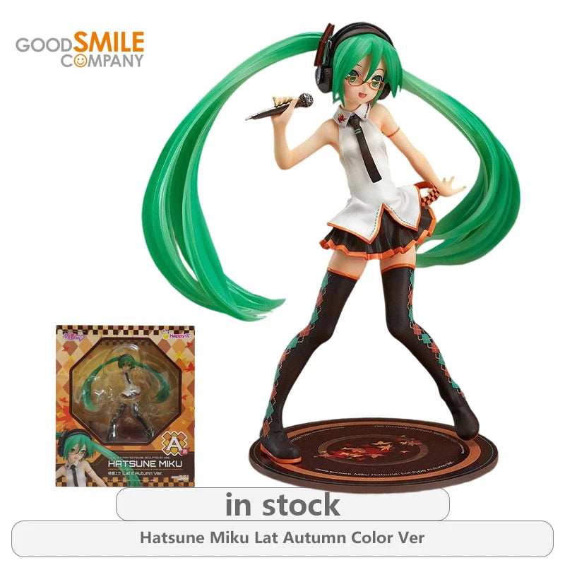 GSC Original VOCALOID Series Hatsune Miku Lat Autumn Color Ver\Jing Yinling Anime Not Movable Figure Statue Model Toys Fo Boys