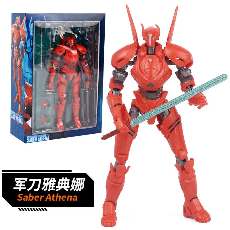 Combat mecha model, anime robot assembly, figurine toy model, movable figurine model