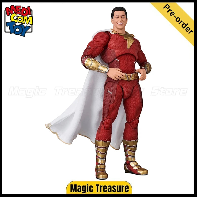 【Pre Sale】Medicom Toy DC No.254 MAFEX SHAZAM! (FURY OF THE GODS Ver.) Action Figure Model Toy