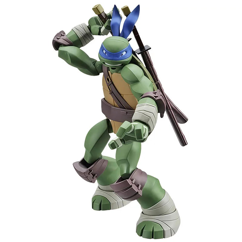 Kaiyodo Original Zolgear Teenage Mutant Ninja Turtles Leonardo Anime Figures Toys for Boys Christmas Gift Collectible Model
