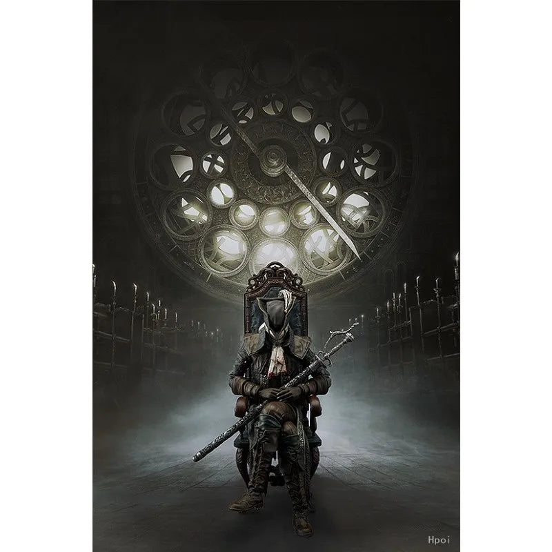 Max Factory Original Figma Series 367 Bloodborne Curse Hunter Mobile Game Anime Figurine Model Toy Gift Collection in Stock