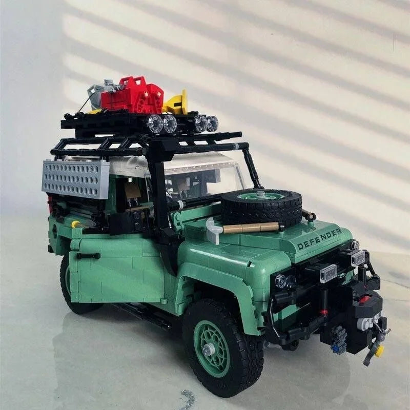 New 2336pcs Home Decoration classic 90 off-road vehicle model building 10317 mechanical assembly boy birthday gift