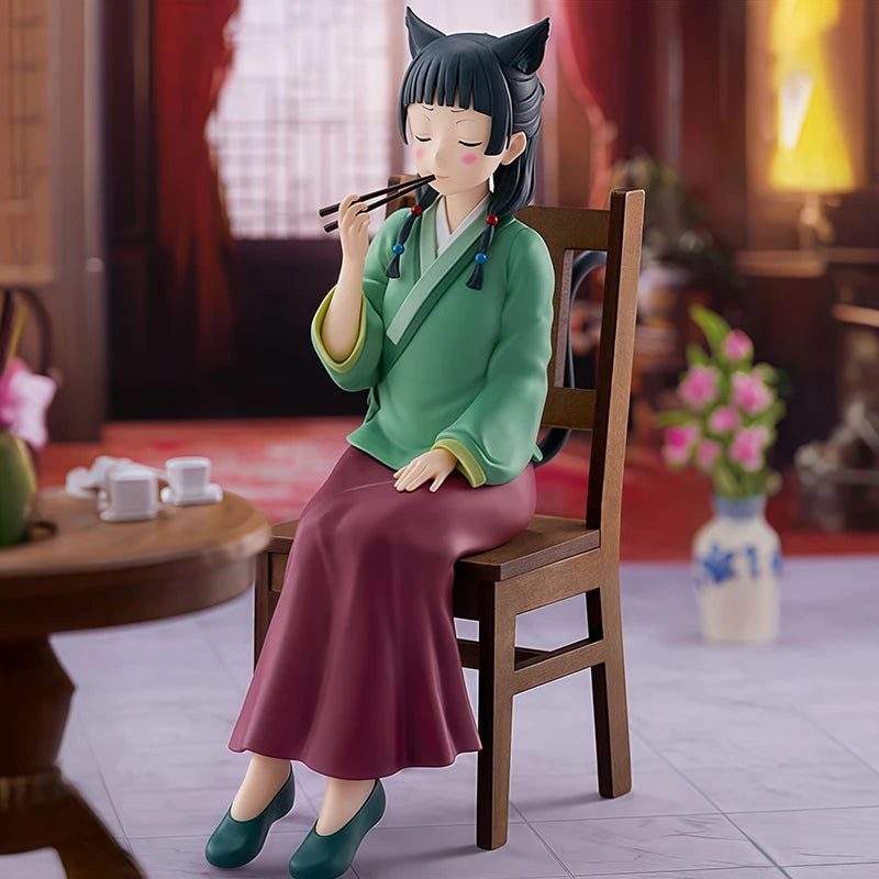 Genuine BANDAI NAMCO BANPRESTO The Apothecary Diaries Maomao PVC Figure in stock Superb craftsmanship New and unopened doll gift