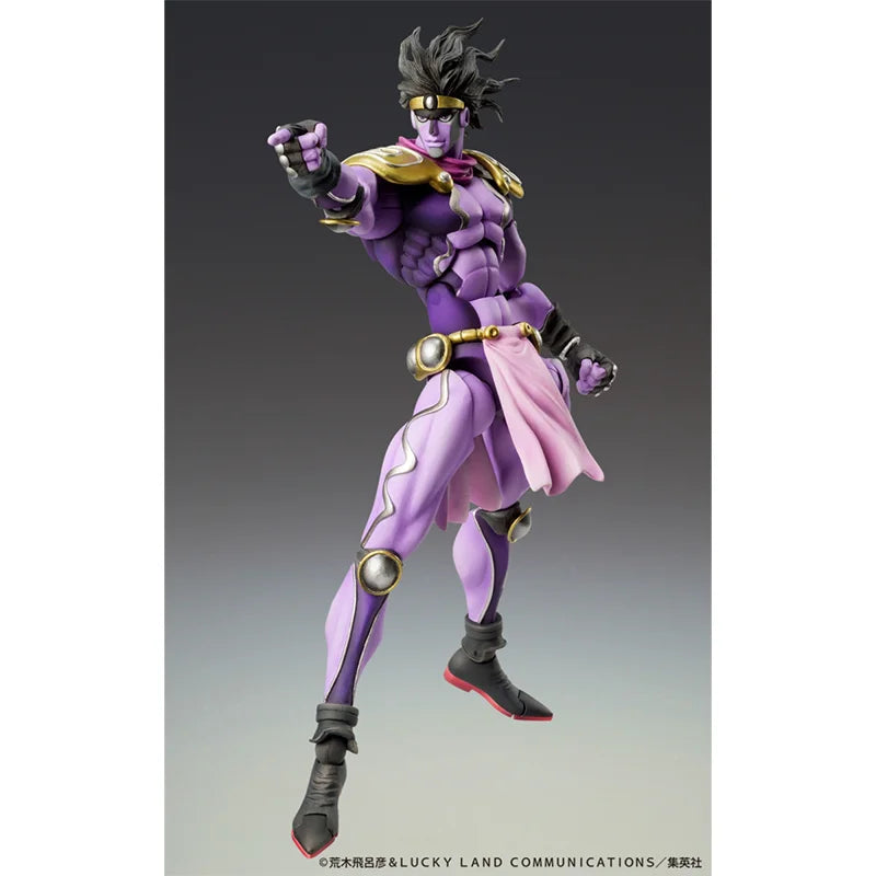 In Stock 100% Original Medicos JoJo's Bizarre Adventure Super Action Statue Star Platinum Third Model Anime Figures Toys