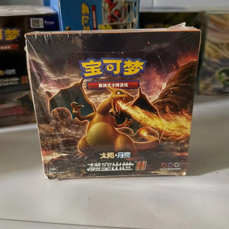 100% New Original Pokémon Card Anime Trade Game Ptcg Sun&Moon Simplified Chinese All Series Cards Booster Pack Collection Gifts