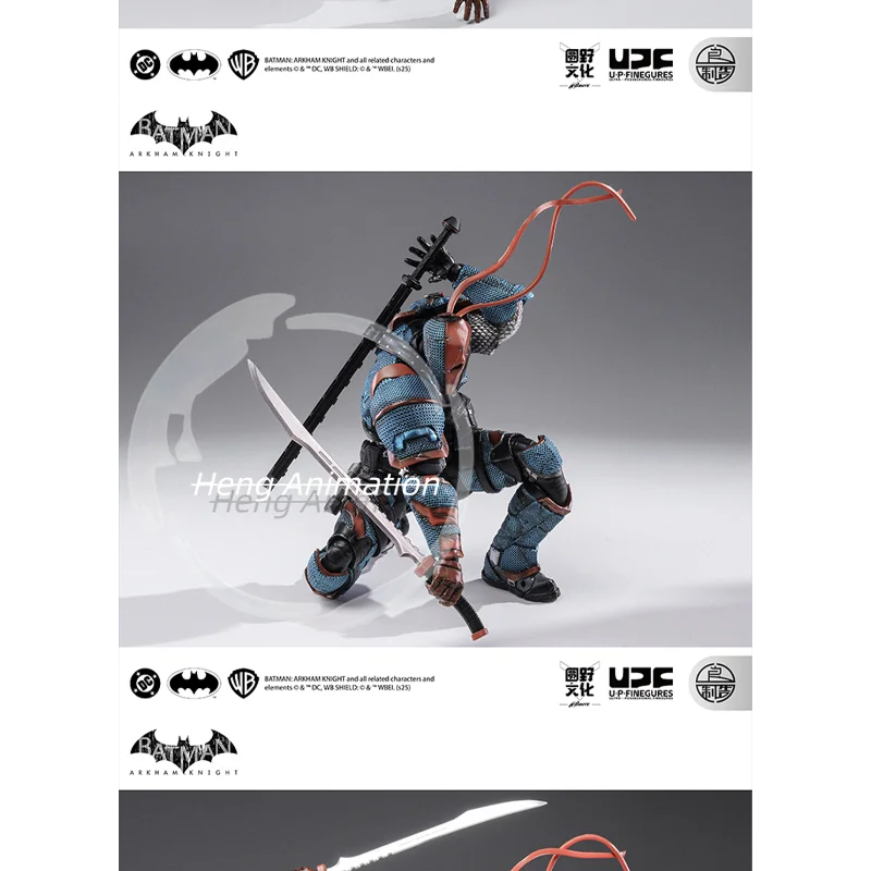 Pre-saleYuuno Bunka Yoshinobu Deathstroke Arkham Knight Articulated Batman Model Ornaments Collectibles Gifts