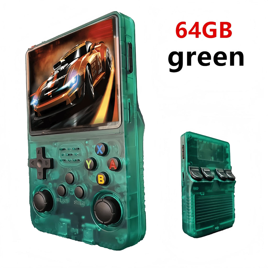 Retro R36 Ultra Handheld Video Game Console IPS Screen 128GB Games Portable Pocket Player Linux System R36S R36 PRO