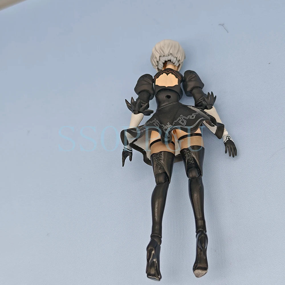 Figma #643 Yorha No. 2 Type B 2B Pod 042 Anime Girl PVC Action Figure Toy Game Statue Movable Collection Model Doll Gift