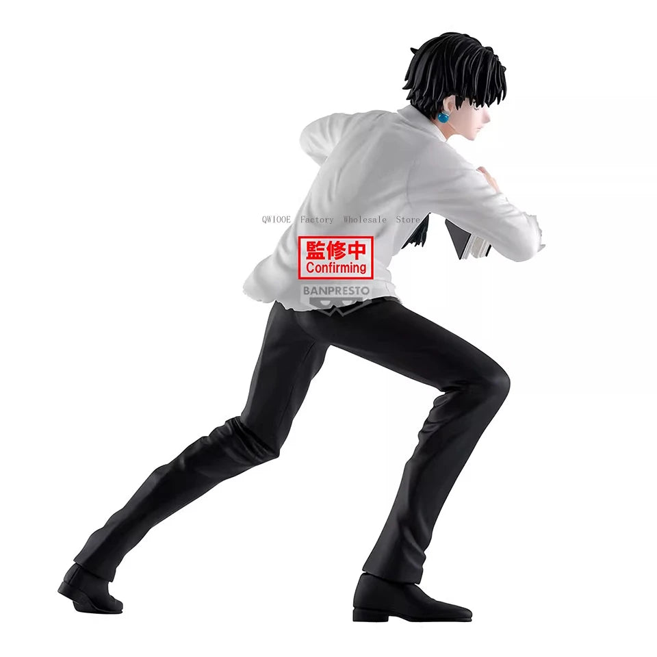 Original Genuine Banpresto Hunter Hunter 18cm Chrollo Lucilfer Action Figures  PVC Statue Collection Ornament Kids Toy Gifts