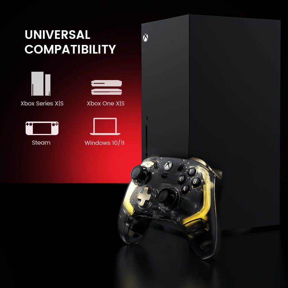 Gamesir Kaleid Mando Flux Control para de xbox Series S X One PC Controller Classic Hall Effect Trigger Joystick Custom RGB Ligh