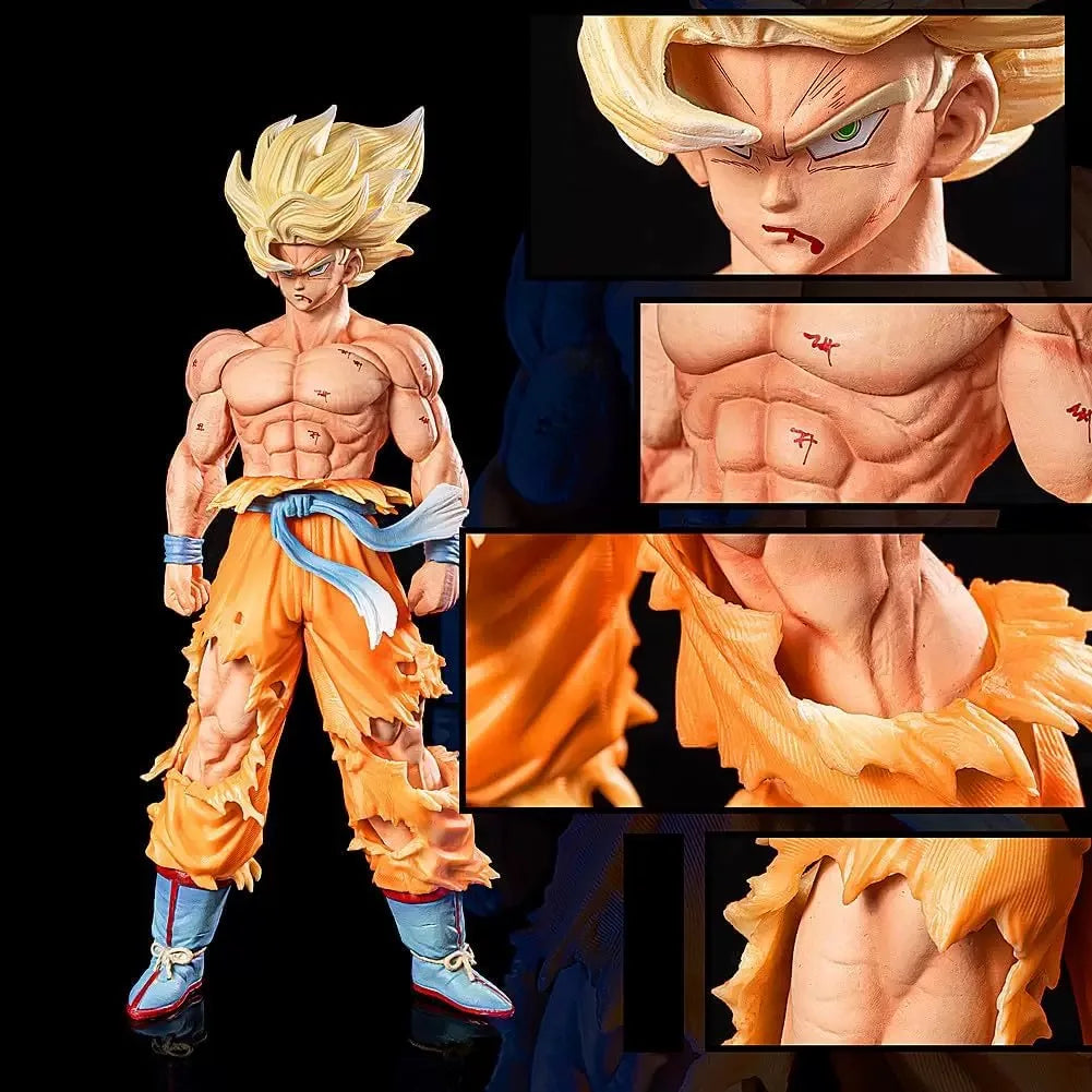 44CM Dragon Ball Z Son Goku Namek Anime Figures Super Saiyan Goku Statue PVC Action Figure Collection Model Toys Gifts