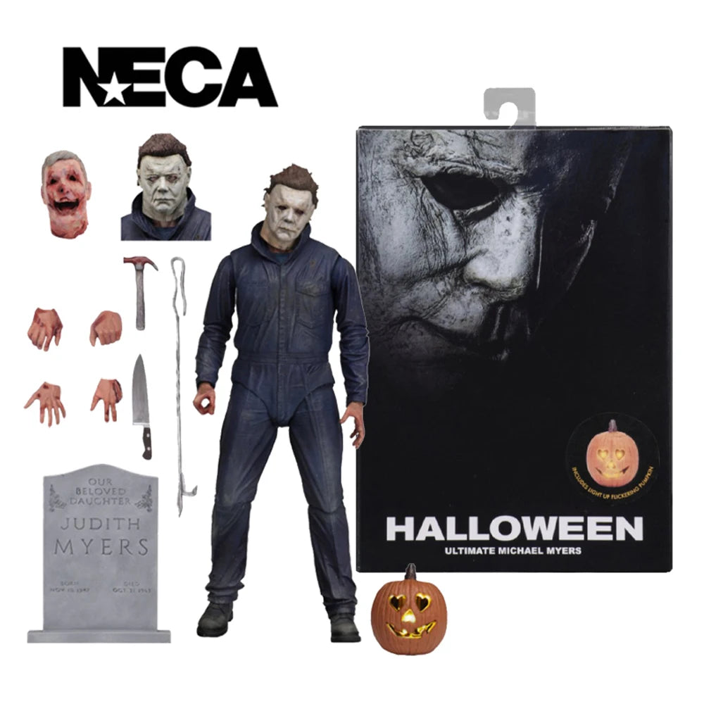 NECA Halloween 2018 Movie 7" Scale Action Figure - Ultimate Michael Myers Model Doll Garage Kit