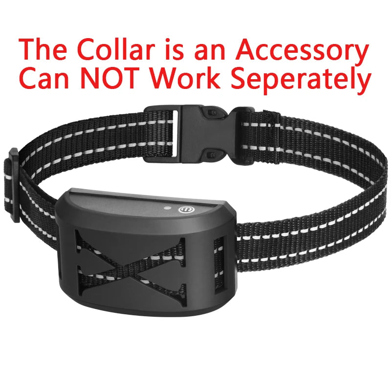 2 IN 1 Wireless Dog Electric Fence & Electric Shocker Training Collar Remote With Adjustable Beep Vibration Shock  Rechargeable