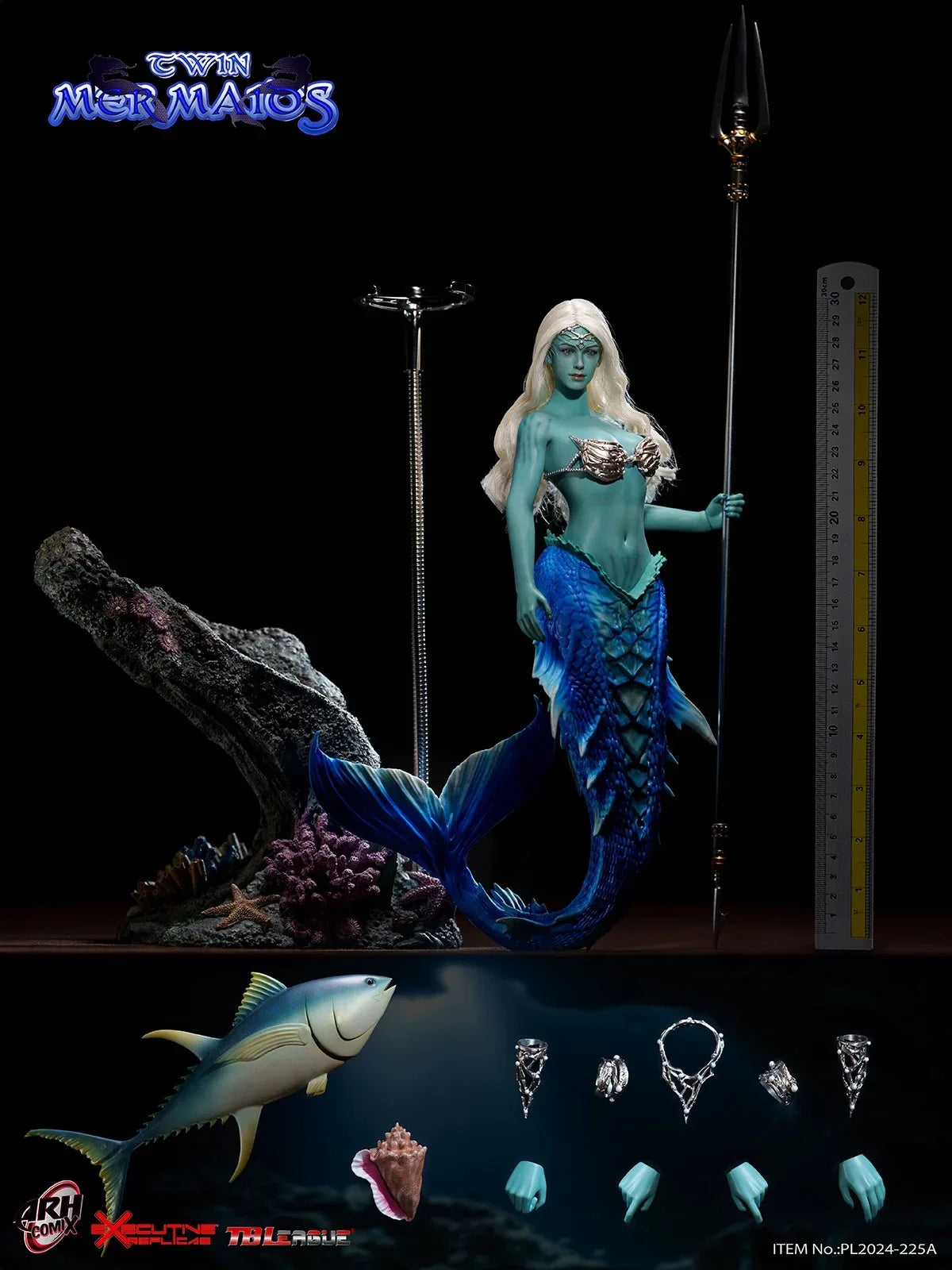 【In Stock】TBLeague PL2024-225A PL2024-225B Mermaios 1/6 Action Figure Collection