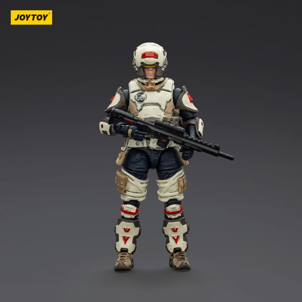 JOYTOY Dark Source 1/25 Steel Ride Corps & UNSC Corps Movable Figurine Joint Model Doll Assembly Toy Collection