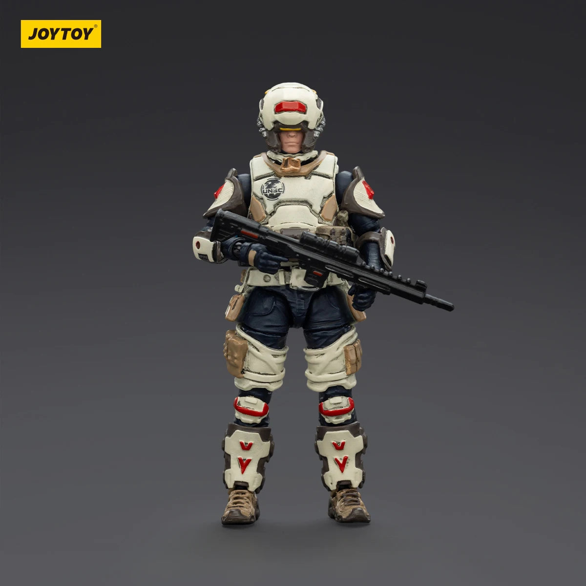 JOYTOY Dark Source 1/25 Steel Ride Corps & UNSC Corps Movable Figurine Joint Model Doll Assembly Toy Collection