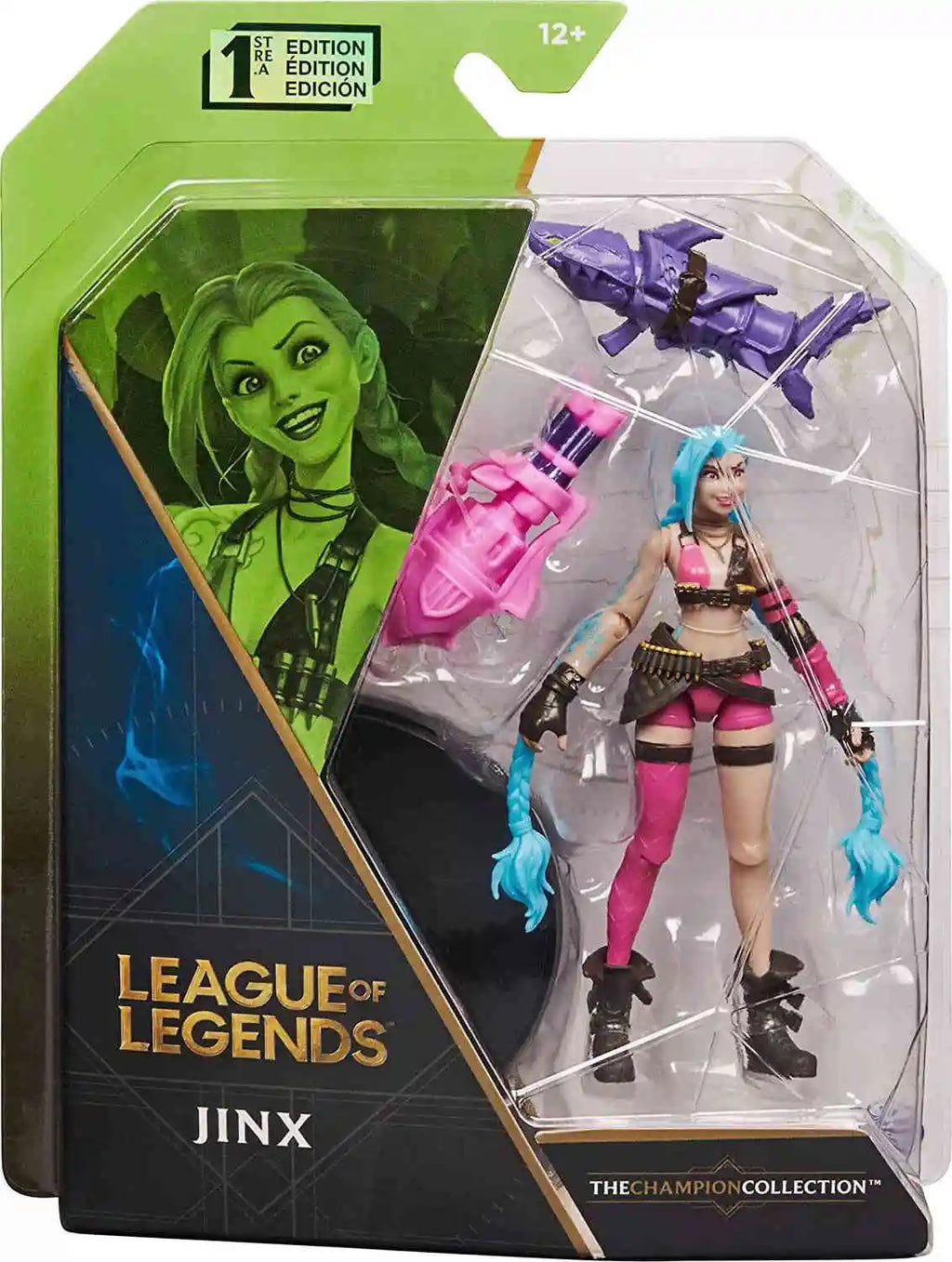 League Of Legends The Champion Collection Jinx Darius Yasuo Thresh Zed Classic Games Action Figure Die Cast True Weaponry Toy