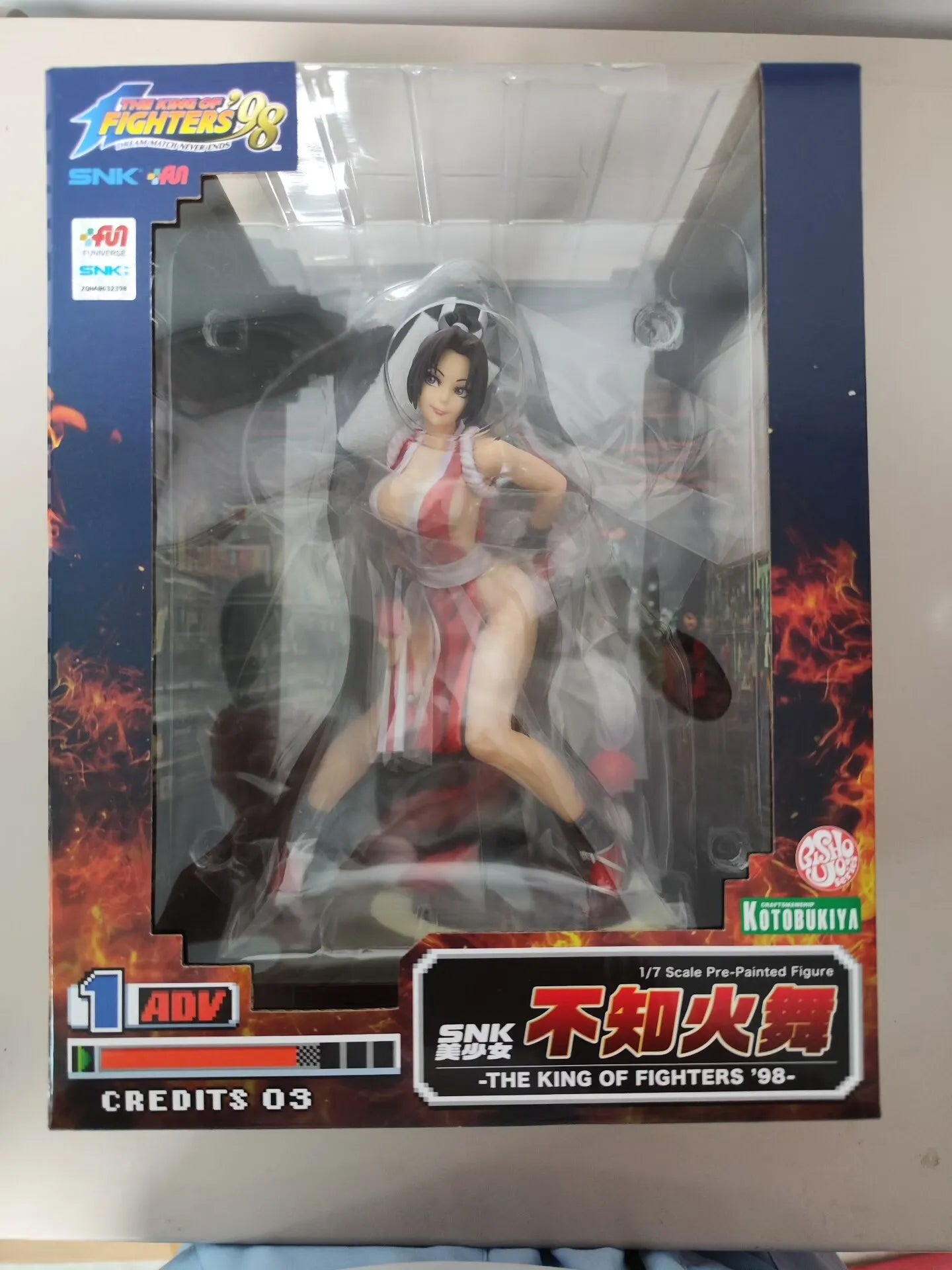 Brand New Skock Kotobukiya SNK BISHOUJO STATUE The King of Fighters 2001 Angel Anime Action Figure Model Doll Collection Toys