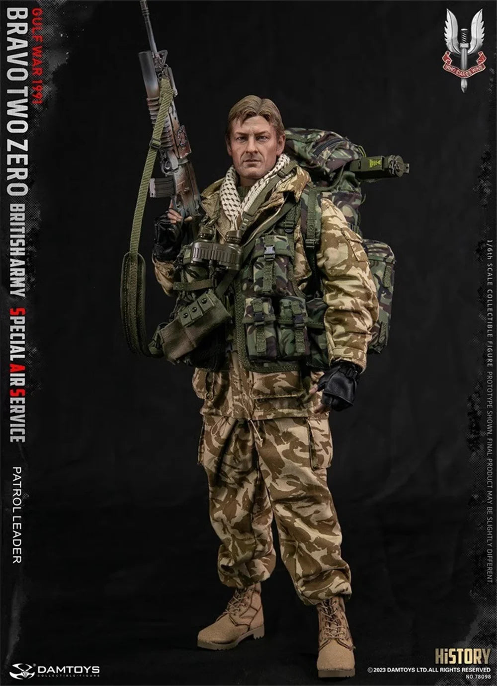 1/6 DAMTOYS DAM 78098 The British Soldier Doll Special Mission Unit Operation Full Set Moveable Action Figure Gift For Fans