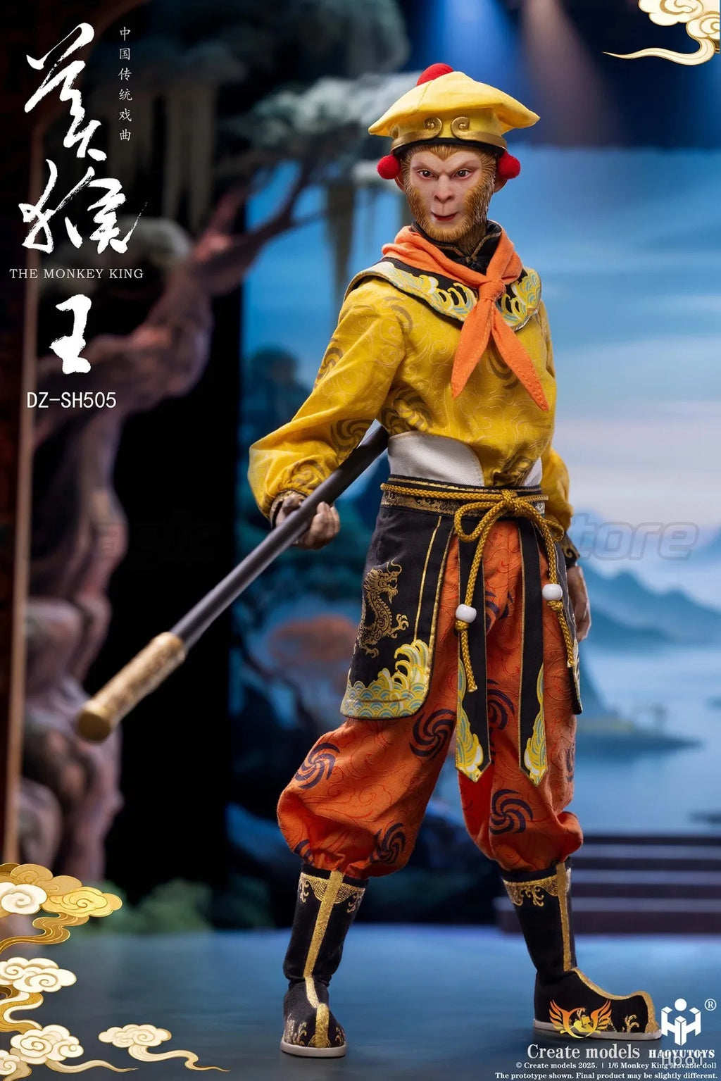 【MT】Pre-sale Original Createmodel HaoYu Toys Opera Series Monkey King 1/6 Action Figure Toy Collection