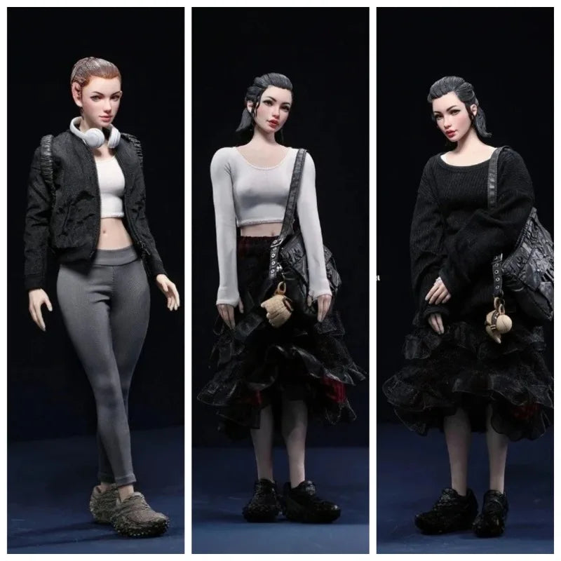 Presale Mr.Z 1/6 Scale Female Soldier Movable Eyes City Girl Rui & Lei Figurine Full Set Model 12" Action Figure Collectible