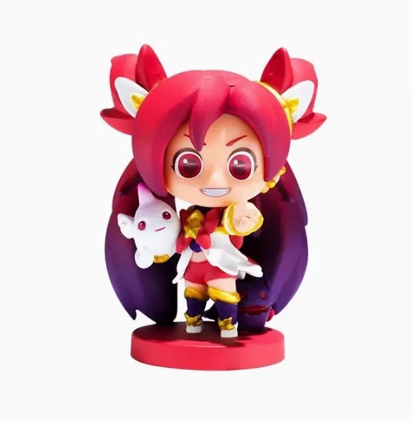 Original LOL League of Legends Lulu Jinx Poppy Janna Star Guardian Game Statues Action Figures Mini Model Toys Gift