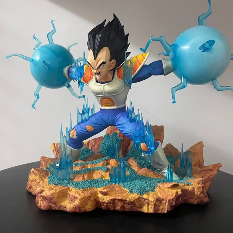 Anime 22cm/8.66inch Dragon Ball Z Majin Vegeta Figure Vegeta Figurine Action Figures Pvc Statue Collection Model Toys Gift