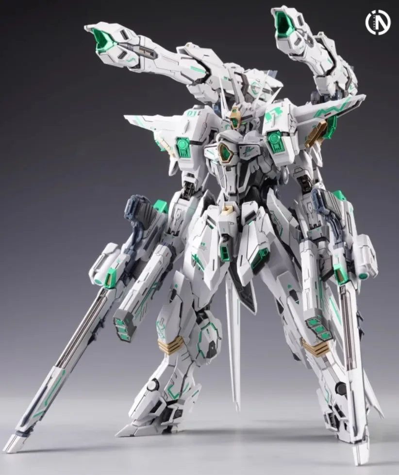 SNAA Original Infinite Nova Anime Model Ruling Action Figurine Model Limit Colour Alloy Skeleton Assembly Model Toy For Kid Gift