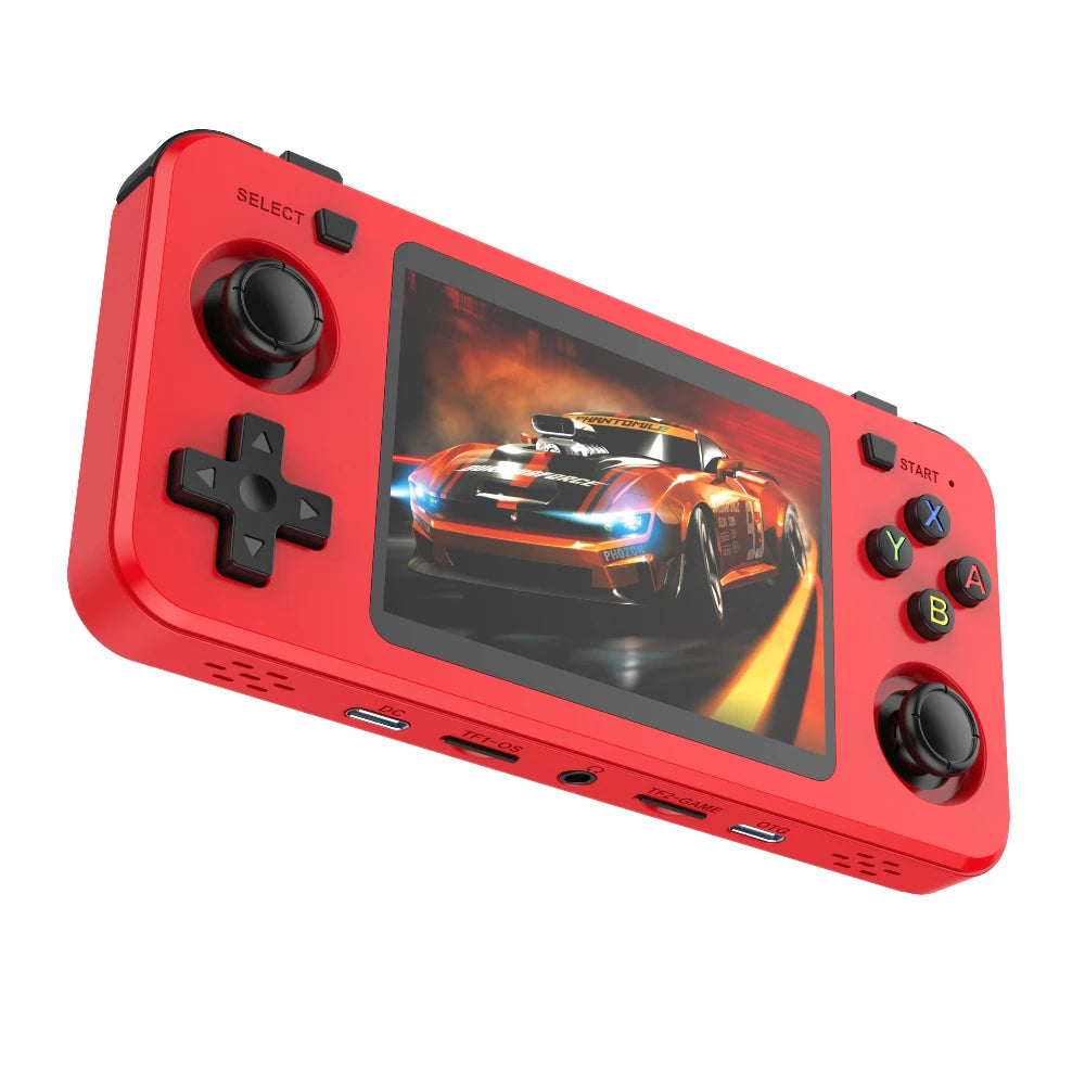 R36H Retro Handheld Game Console Yellow Color Consolas Portable 3.5 Inch Pocket Video Player 20000+ Games Kid's Gifts R36S