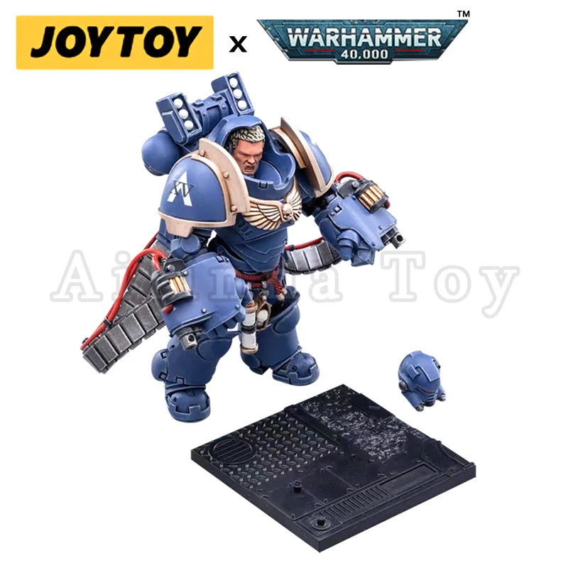 JOYTOY 1/18 Action Figure (3PCS/SET) 40K Aggressors Anime Collection Military Model
