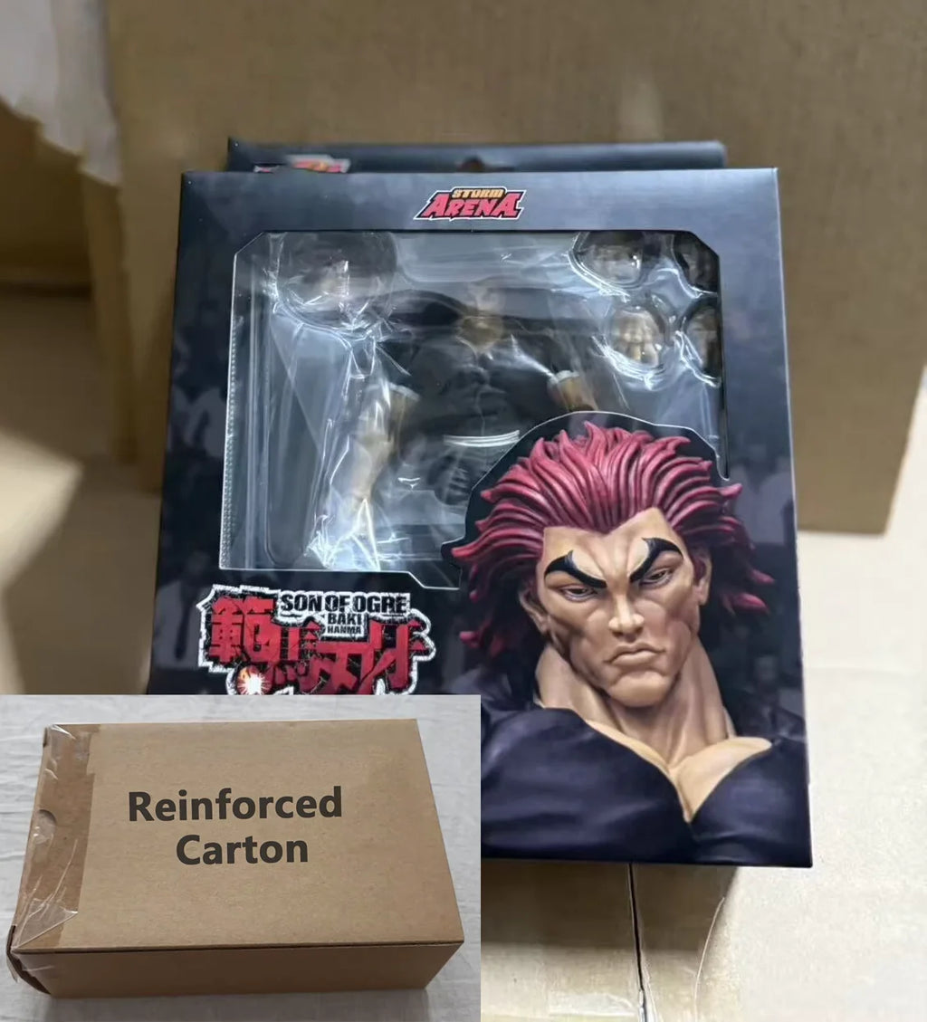 In Stock Storm Toys Arena Kaoru Hanayama 6 inches Hanma Yujiro Hanma 1/12 PVC Anime Figures Model Toys BAKI boy ST Small size