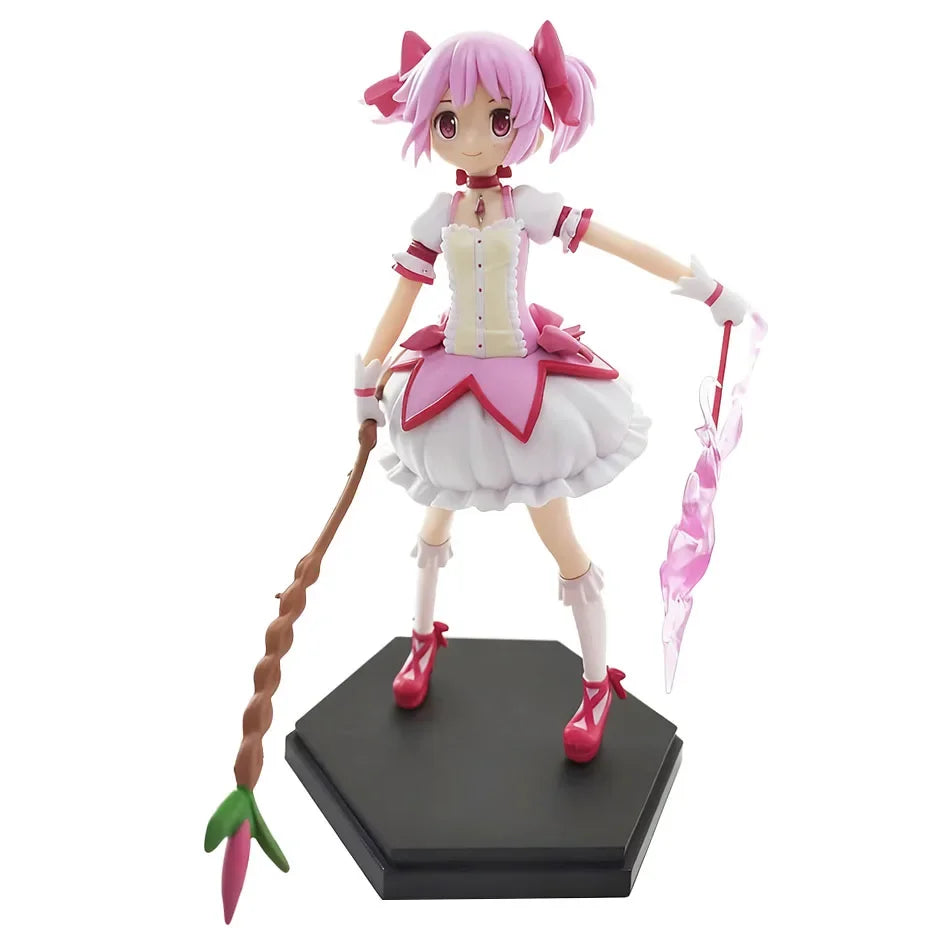 HOT Anime Magikano  Puella Magi Madoka Magica Figure PVC Model Doll Desktop Decoration Action Figurine Collecting Toy Kid Gifts