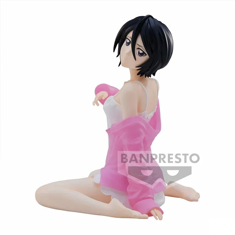 Original Bandai BLEACH Solid and Souls Bleach Unohana Retsu Inoue Orihime Zaraki Kenpachi Abarai Renji Anime Figure Model Toys