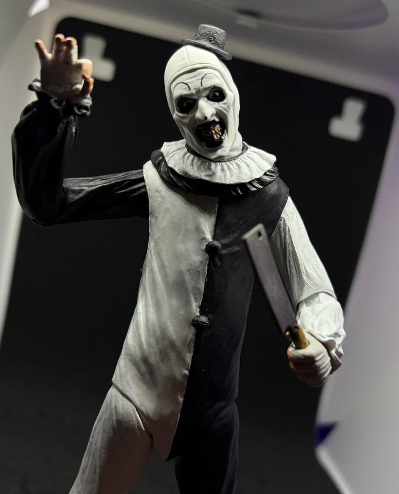 New In Stock 7-Inch Neca 45251 Terrifier Art The Clown Action Figure Peripheral Products Of Movie Characters Collection Model