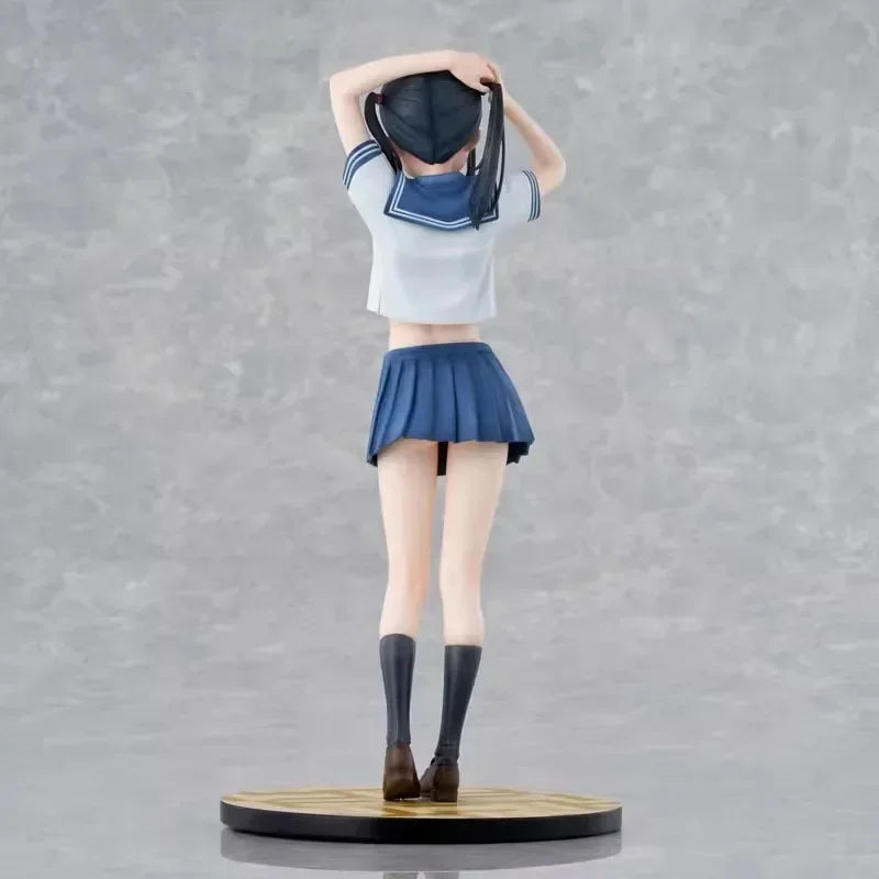 Anime KANTOKU Figuren Sailor Fuku No Mannaka Actionfiguren Modell PVC Blau Archiv Die Animationsfiguren-Sammlung Desktop-Spielzeug