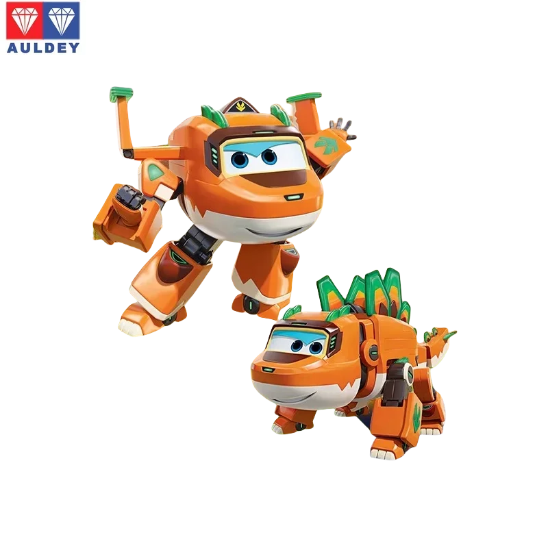 Genuine Auldey Super Wings Series, Pointy Dino Giant Transforming FirefighterKids Educational Robot Toy Kids Interactive Toy Set