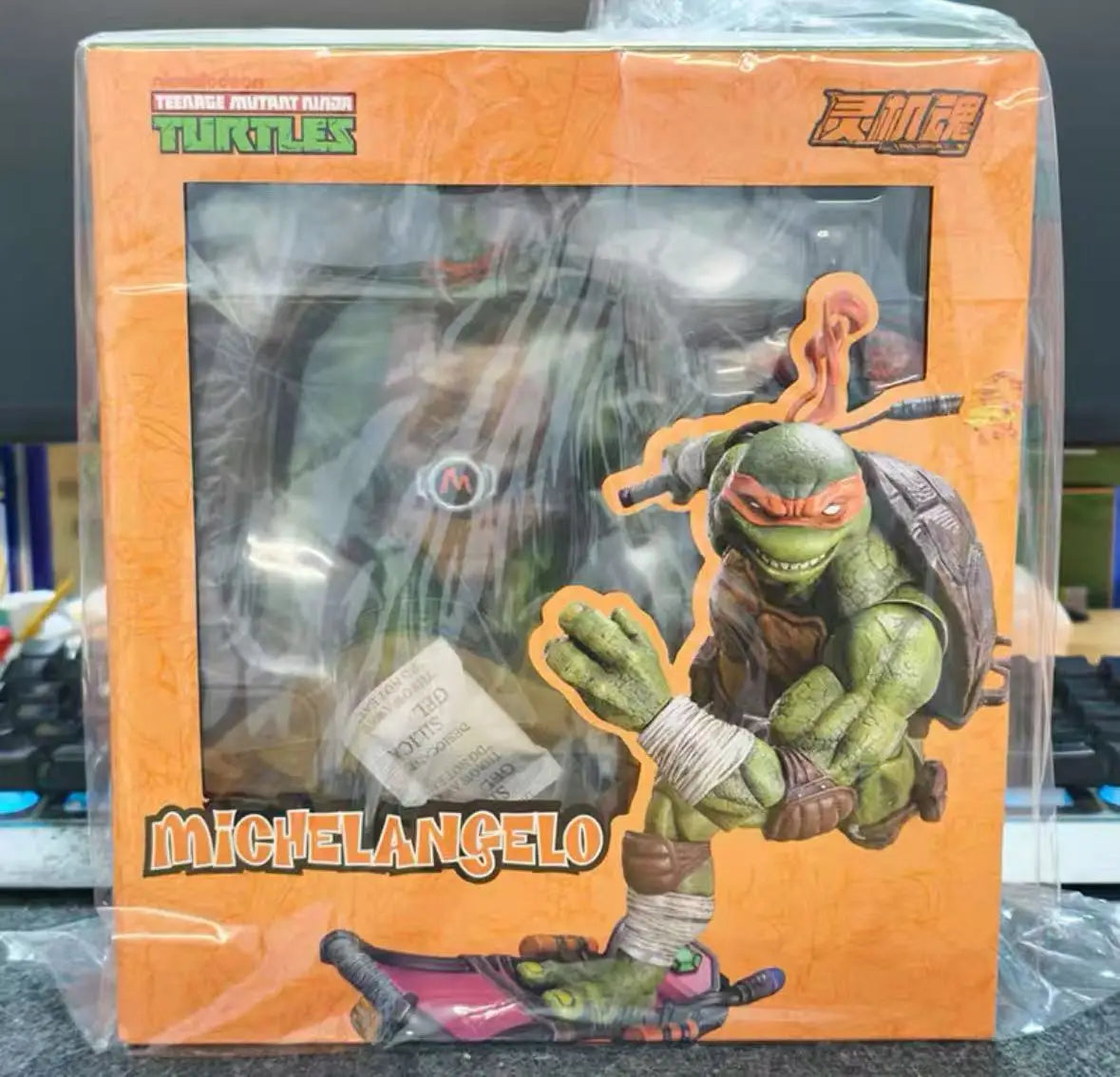 Authentic Lingjihun Leonardo/Raphael/Michelangelo/Donatello Articulated Action Figures