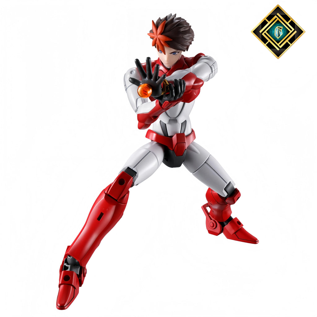 Bandai 30MF Gai of the Heat Anime Yoroi-Shinden Samurai Troopers (Ronin Warriors) Assembly Action Figure Original Model Kit