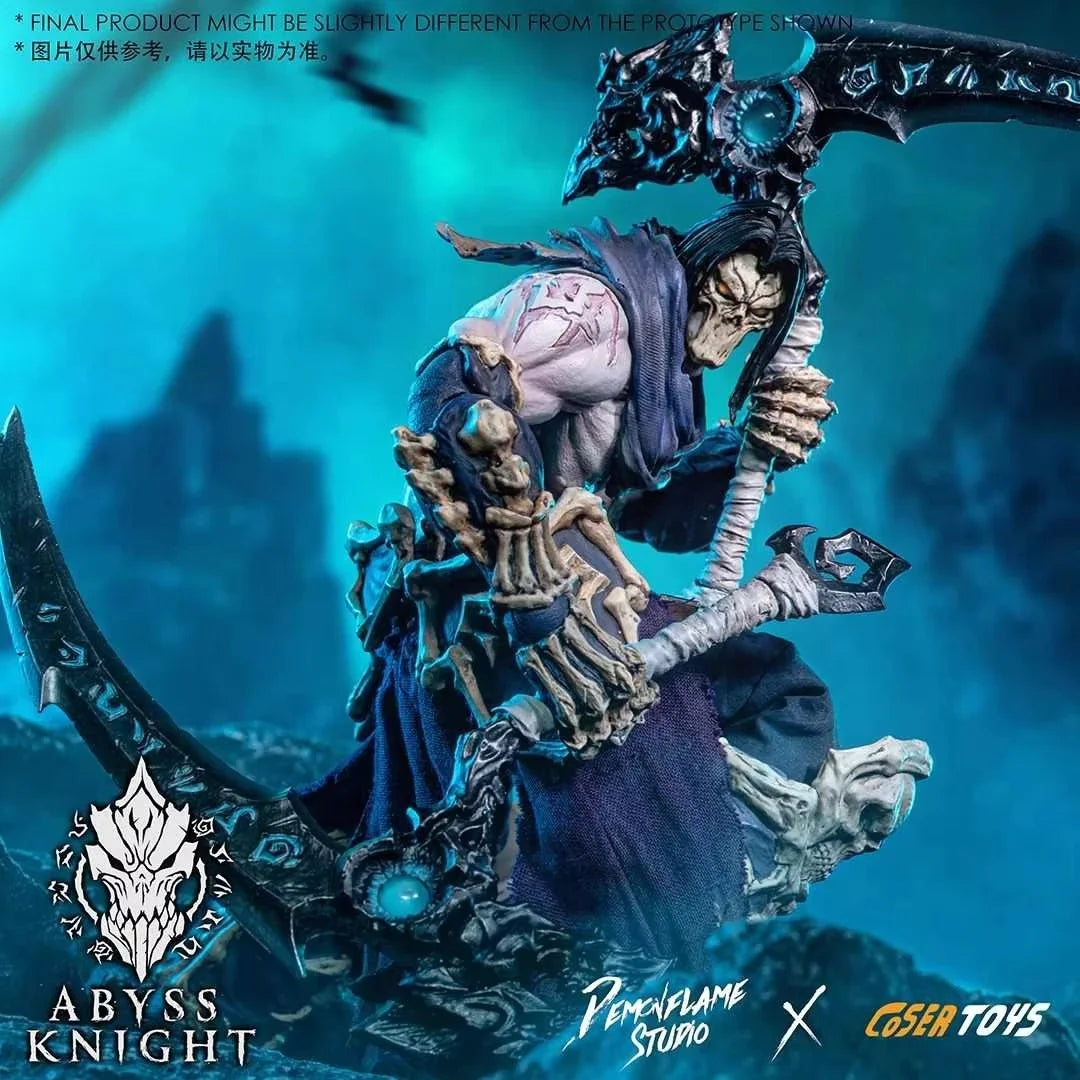 1/12th Scale Pemcvflame Studio X Cosertoys Darksiders 2 Death Movable Model Gk Toy Collect Abyss Knight Ad-005 Figure
