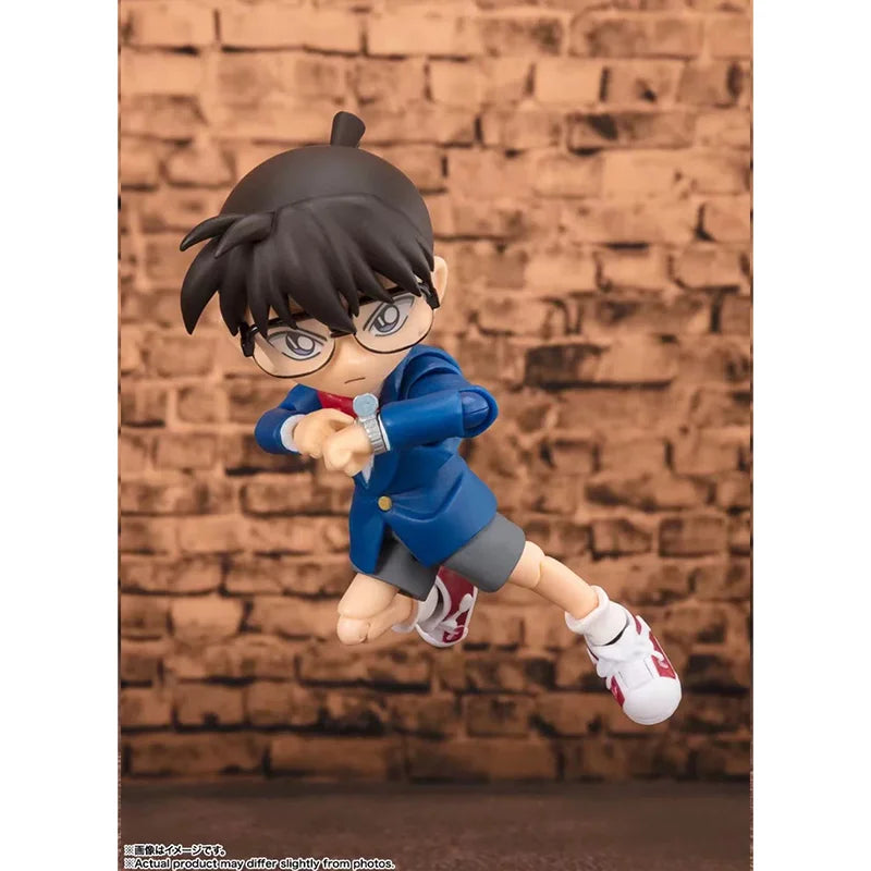 100% Original BANDAI S.H.Figuart SHF Conan Edogawa Resolution Part Detective Conan In Stock Anime Action Collection Figures Toys