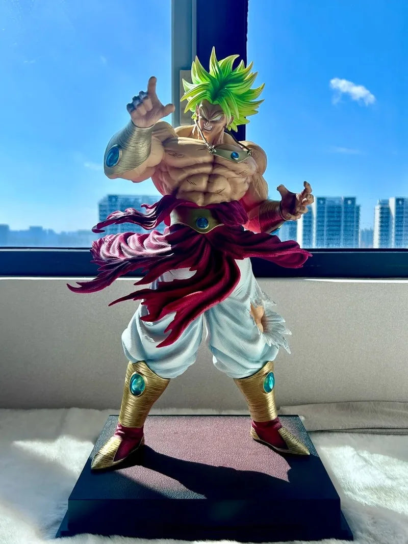 Dragon Ball Z Jt Statue Broly Figur Ssj3 Broly Super Saiyajin PVC Actionfiguren 50cmcollection Mode Spielzeug Geschenke